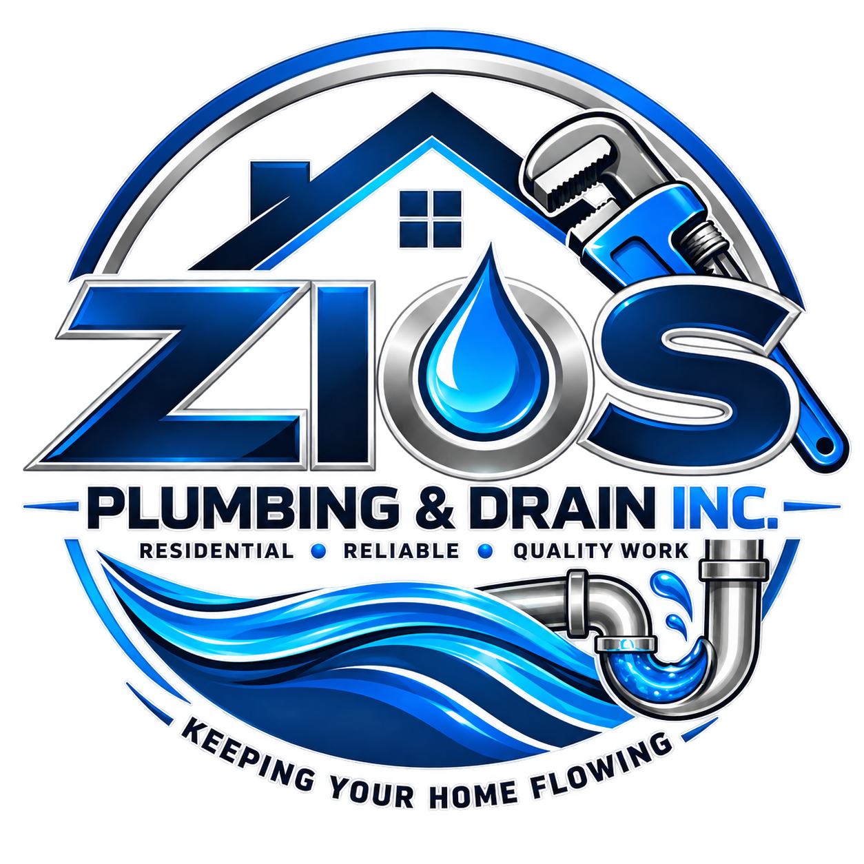 Zios Plumbing & Drain Inc. residential plumbing and drain services